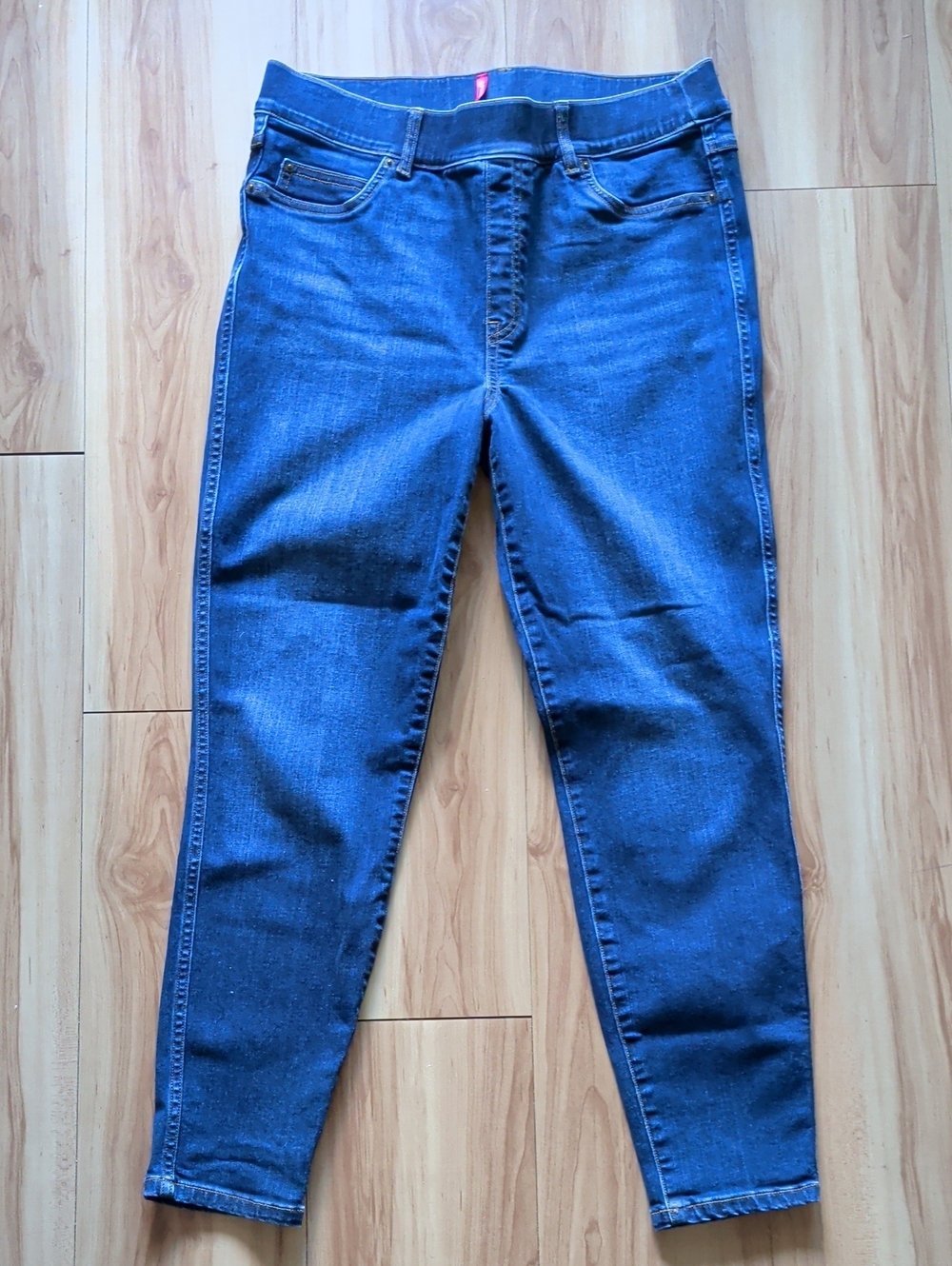 Women’s Blue Stretch High-Rise Jeans
